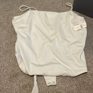 NWT Anthropologie spaghetti strap body suit